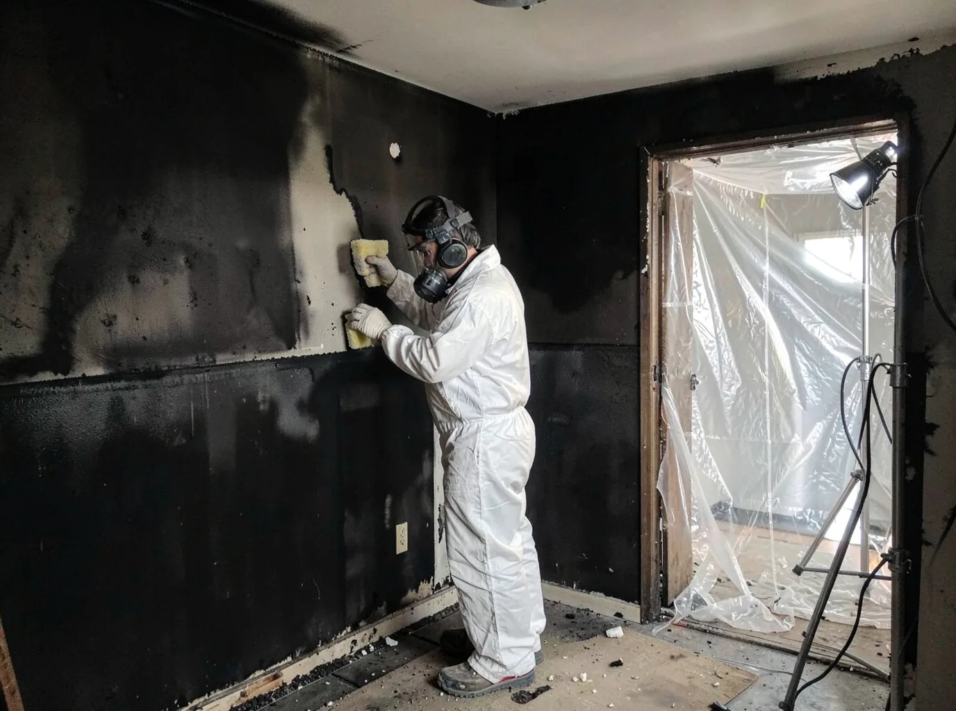 Fire Damage Restoration company in Stirling City, CA